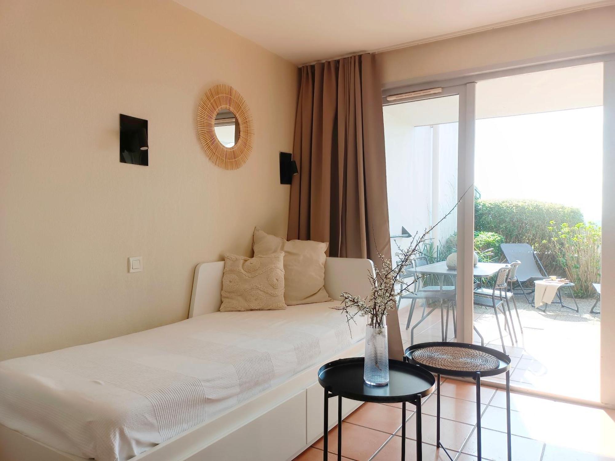 T1 Bis Avec Piscine Vue Golf Et Montagnes Apartment Арконг Екстериор снимка